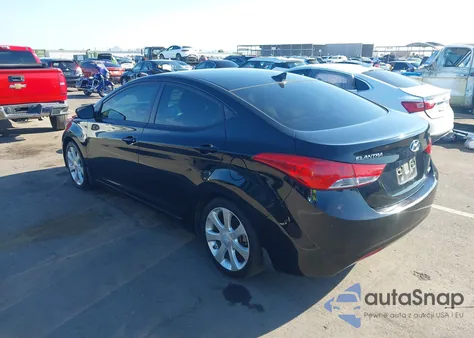 2012 Hyundai Elantra Limited z USA, uszkodzony, nr VIN 5NPDH4AE3CH121186